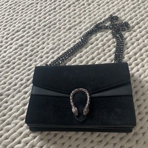 Dionysus Bag COPY Black Suede